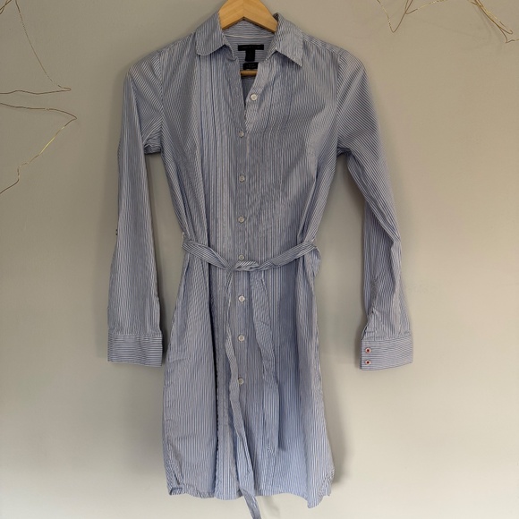 Tommy Hilfiger Striped Shirt Dress - Picture 1 of 11